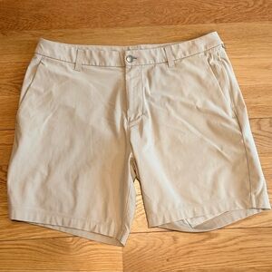 Lululemon Khaki Golf Shorts